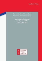 book Morphologies in Contact