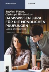 book Basiswissen Jura für die mündlichen Prüfungen: 1. und 2. Staatsexamen