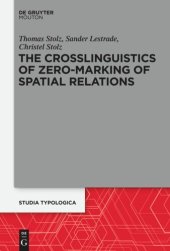 book The Crosslinguistics of Zero-Marking of Spatial Relations