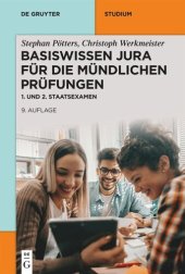 book Basiswissen Jura für die mündlichen Prüfungen: 1. und 2. Staatsexamen