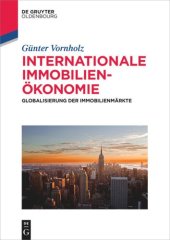 book Internationale Immobilienökonomie: Globalisierung der Immobilienmärkte