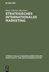 book Strategisches Internationales Marketing