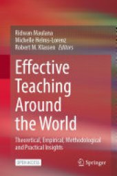 book Effective Teaching Around the World: Theoretical, Empirical, Methodological and Practical Insights
