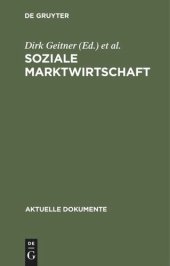 book Soziale Marktwirtschaft