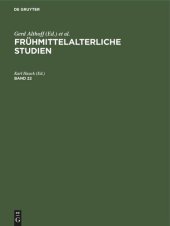 book Frühmittelalterliche Studien: Band 22