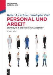 book Personal und Arbeit: Einführung in das Personalmanagement