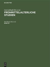 book Frühmittelalterliche Studien: Band 23