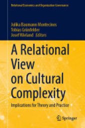 book A Relational View on Cultural Complexity: Implications for Theory and Practice