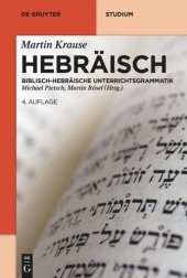 book Hebräisch: Biblisch-Hebräische Unterrichtsgrammatik