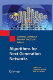 book Algorithms for Next Generation Networks