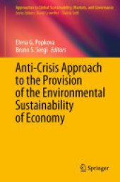 book Anti-Crisis Approach to the Provision of the Environmental Sustainability of Economy