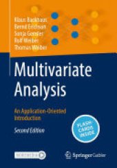 book Multivariate Analysis: An Application-Oriented Introduction