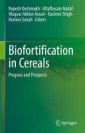 book Biofortification in Cereals: Progress and Prospects