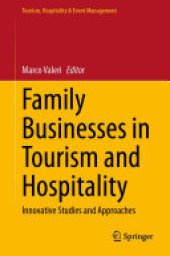 book Family Businesses in Tourism and Hospitality: Innovative Studies and Approaches