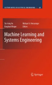 book Machine Learning and Systems Engineering