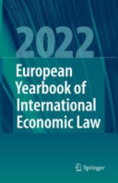 book European Yearbook of International Economic Law 2022