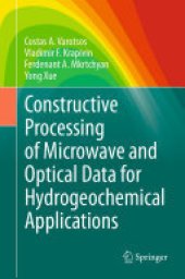 book Constructive Processing of Microwave and Optical Data for Hydrogeochemical Applications