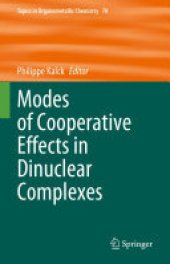 book Modes of Cooperative Effects in Dinuclear Complexes