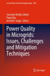 book Power Quality in Microgrids: Issues, Challenges and Mitigation Techniques