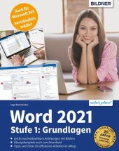 book Word 2021 - Stufe 1: Grundlagen