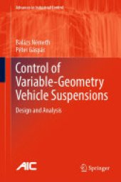 book Control of Variable-Geometry Vehicle Suspensions: Design and Analysis