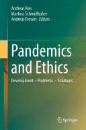 book Pandemics and Ethics: Development – Problems – Solutions