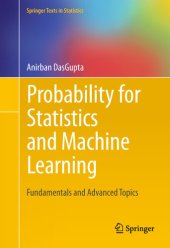 book Probability for Statistics and Machine Learning