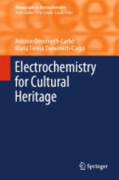 book Electrochemistry for Cultural Heritage