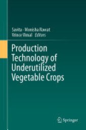 book Production Technology of Underutilized Vegetable Crops