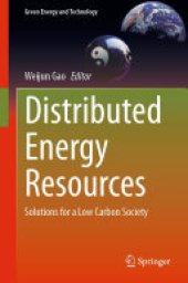 book Distributed Energy Resources: Solutions for a Low Carbon Society