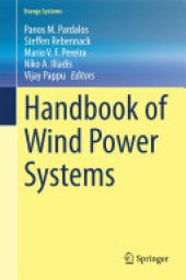 book Handbook of Wind Power Systems