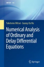 book Numerical Analysis of Ordinary and Delay Differential Equations