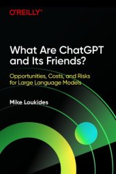 book What Are ChatGPT and Its Friends?