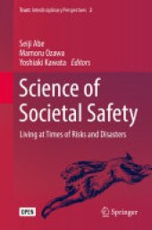 book Science of Societal Safety: Living at Times of Risks and Disasters