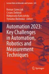 book Automation 2023: Key Challenges in Automation, Robotics and Measurement Techniques