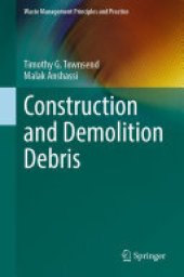 book Construction and Demolition Debris