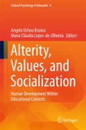 book Alterity, Values, and Socialization: Human Development Within Educational Contexts