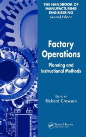 book Factory Operations: Planning and Instructional Methods