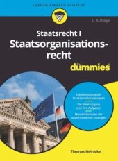 book Staatsrecht I Staatsorganisationsrecht für Dummies