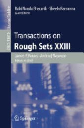 book Transactions on Rough Sets XXIII