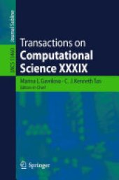 book Transactions on Computational Science XXXIX