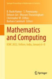 book Mathematics and Computing: ICMC 2022, Vellore, India, January 6–8