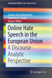 book Online Hate Speech in the European Union: A Discourse-Analytic Perspective