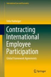 book Contracting International Employee Participation: Global Framework Agreements