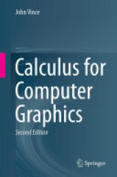 book Calculus for Computer Graphics