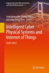 book Intelligent Cyber Physical Systems and Internet of Things: ICoICI 2022