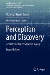 book Perception and Discovery: An Introduction to Scientific Inquiry