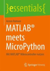 book MATLAB® meets MicroPython: Mit MATLAB® Mikrocontroller nutzen