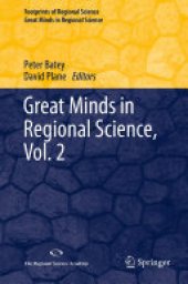 book Great Minds in Regional Science, Vol. 2