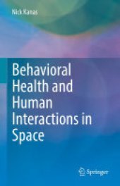 book Behavioral Health and Human Interactions in Space